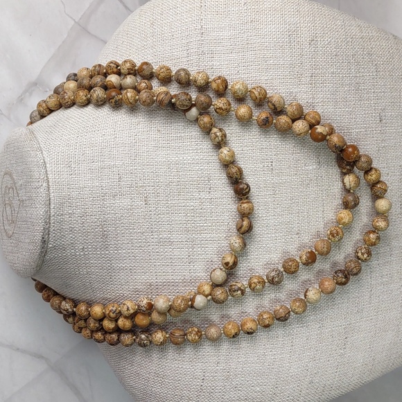 Artisan Crafted Picture Jasper Necklace - Picture 2 of 4